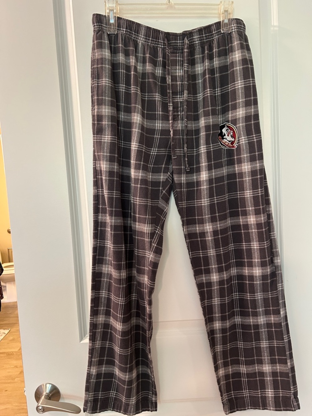 Florida State Seminoles Flannel Lounge Pants with Team Patch